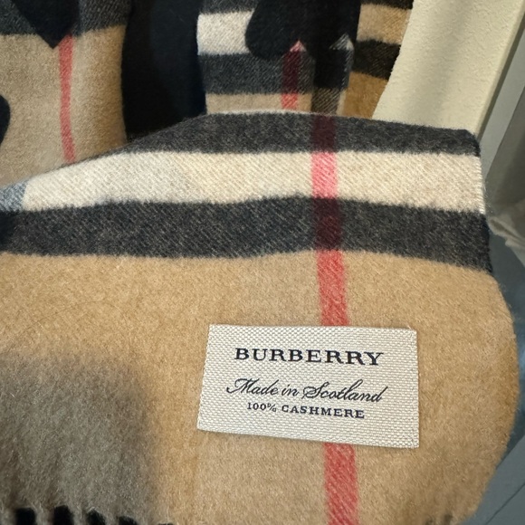 Burberry heart Cashmere scarf